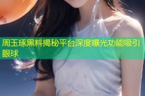 周玉琢黑料揭秘平台深度曝光功能吸引眼球