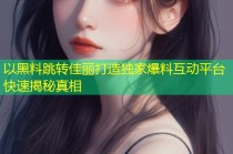 以黑料跳转佳丽打造独家爆料互动平台快速揭秘真相