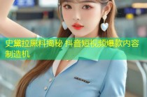 史黛拉黑料揭秘 抖音短视频爆款内容制造机