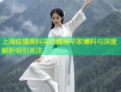 上海疫情黑料实时揭秘平家爆料与深度解析吸引关注  第2张