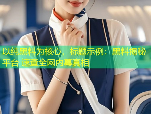 以纯黑料为核心，标题示例：黑料揭秘平台 速查全网内幕真相  第1张